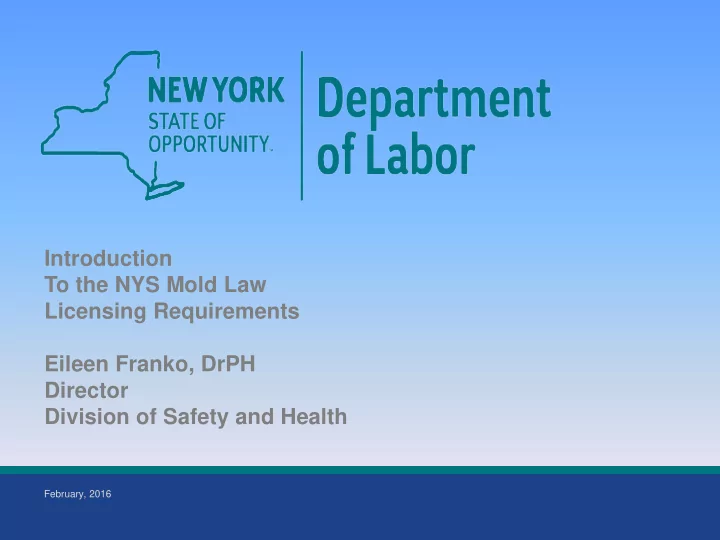 2 rationale for the law hurricane sandy resulted in