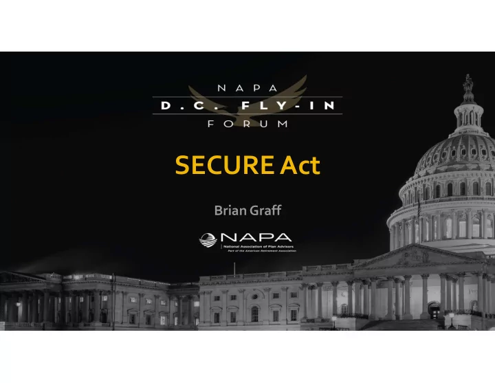 secure act