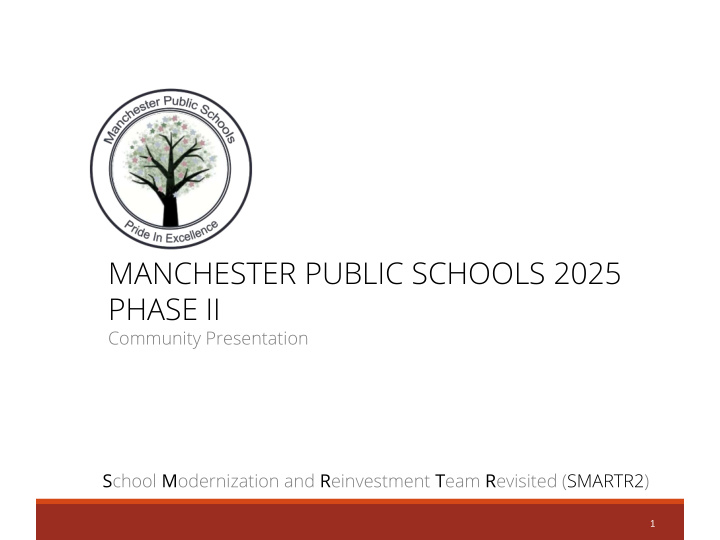 manchester public schools 2025 phase ii