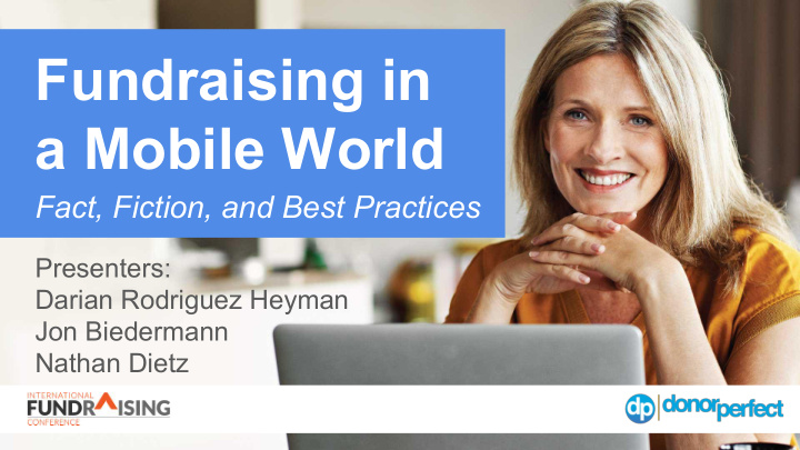 fundraising in a mobile world