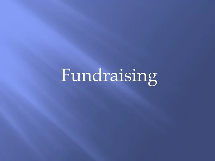 fundraising state governments regulate a nonprofit s