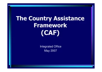 Integrated Office  May 2007