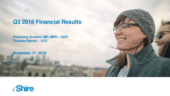 q3 2018 financial results
