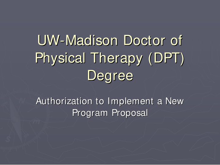 uw madison doctor of madison doctor of uw physical