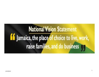 1  2/23/2012  NATIONAL GOALS  2  2/23/2012  National Dashboard of Indicators  Report This  National