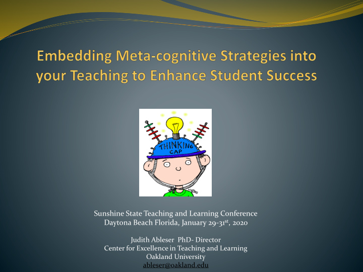 sunshine state teaching and learning conference