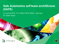 safe automotive software architecture safe
