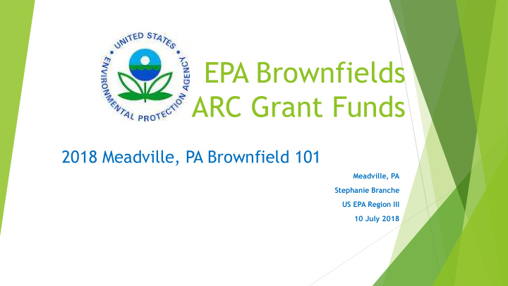 arc grant funds