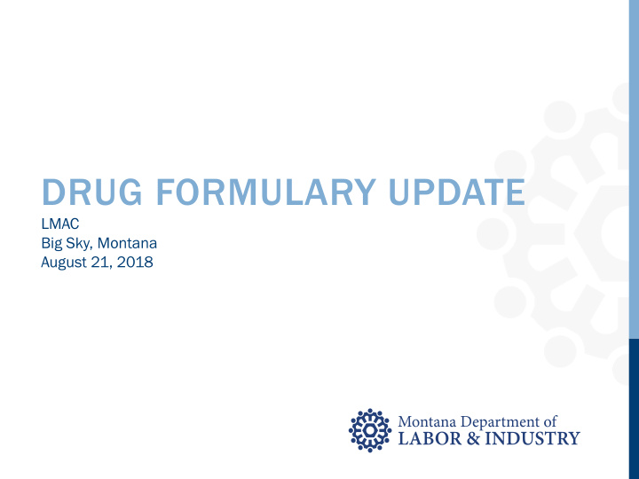 drug formulary update