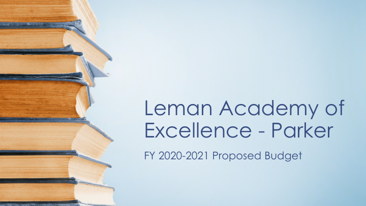 leman academy of excellence parker