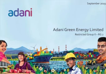 Adani Green Energy Limited  Restricted Group II  RG 2  STRICTLY CONFIDENTIAL  Confidentiality