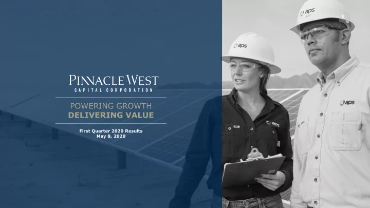 powering growth delivering value