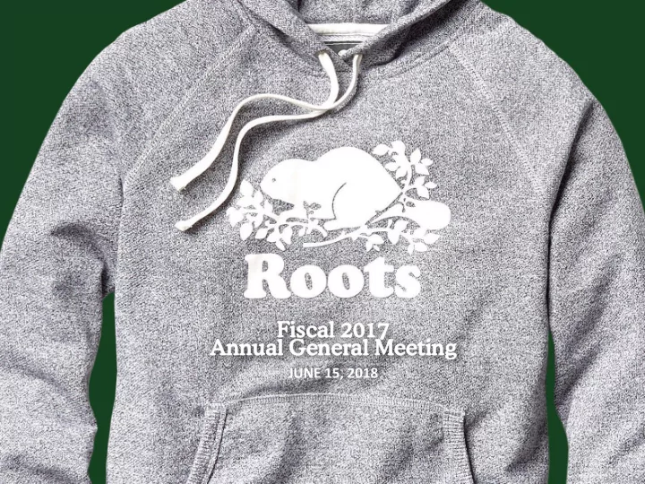 annual l and general ral meetin ing