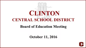 Special Reports  Comprehensive Technology Plan  2018 Capital Project  Special Report  Comprehensive