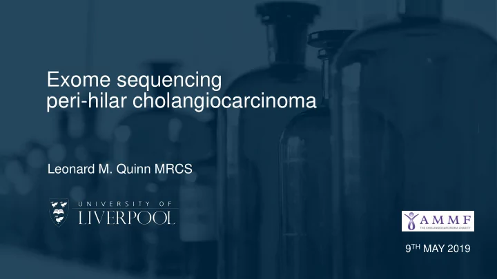 peri hilar cholangiocarcinoma