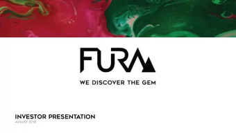 Investor Presentation  August 2018  1  Private &amp; Confidential  Legal Disclaimer This