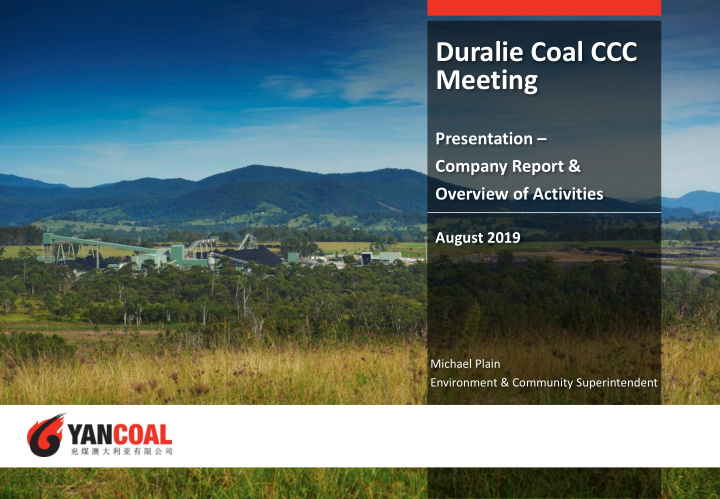 duralie coal ccc