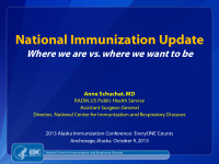 national immunization update