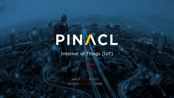 Internet of Things (IoT)  Who are Pinacl?  Enablers of Digital Transformation  Over 35 years