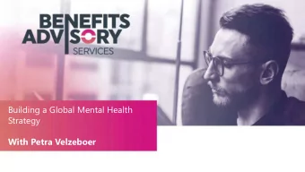 An In  Introduction to Mergers &amp;  Building a Global Mental Health  Acquisitions  Strategy  With