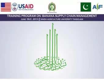 TOPICS  BANANA DEMAND AND SUPPLY  BANANA PRICE MECHANASIM  BANANA EXPORT MARKETING  BANANA