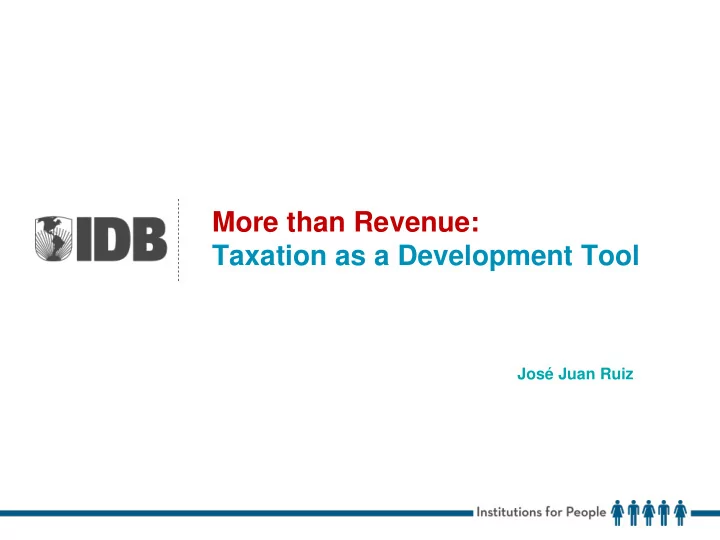 more than revenue