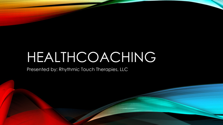 healthcoaching