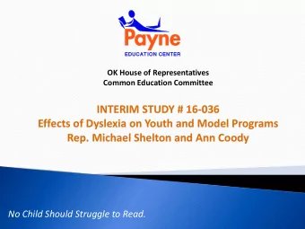 No Child Should Struggle to Read.  No Child Should Struggle to Read.  No Child Should Struggle to