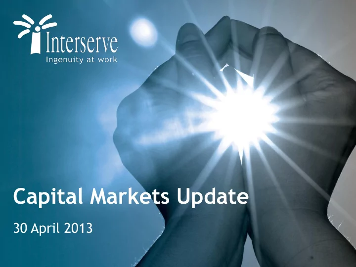 capital markets update