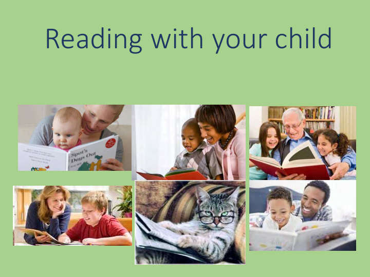 reading with your child steps to reading
