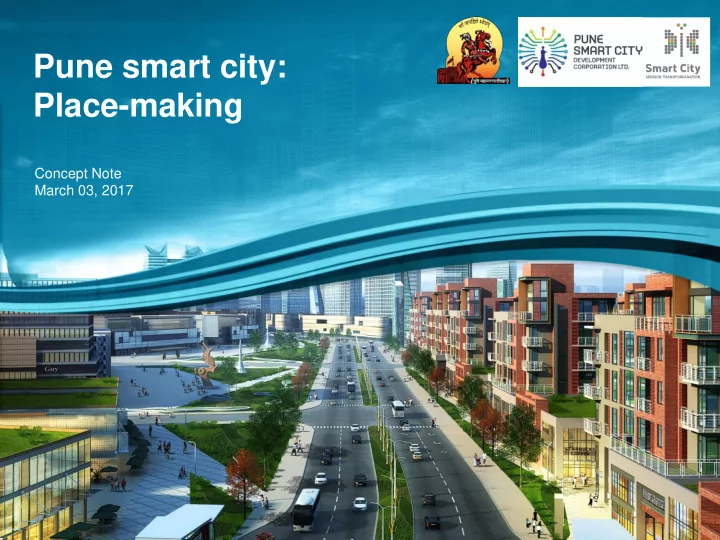 pune smart city place making