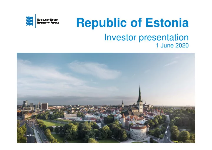 republic of estonia