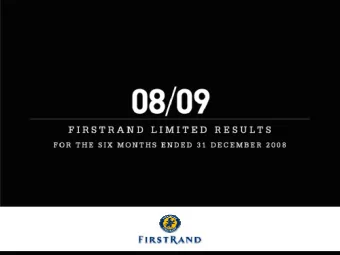 Macro environment remains challenging  International  South Africa  Demand for resources shrinking;