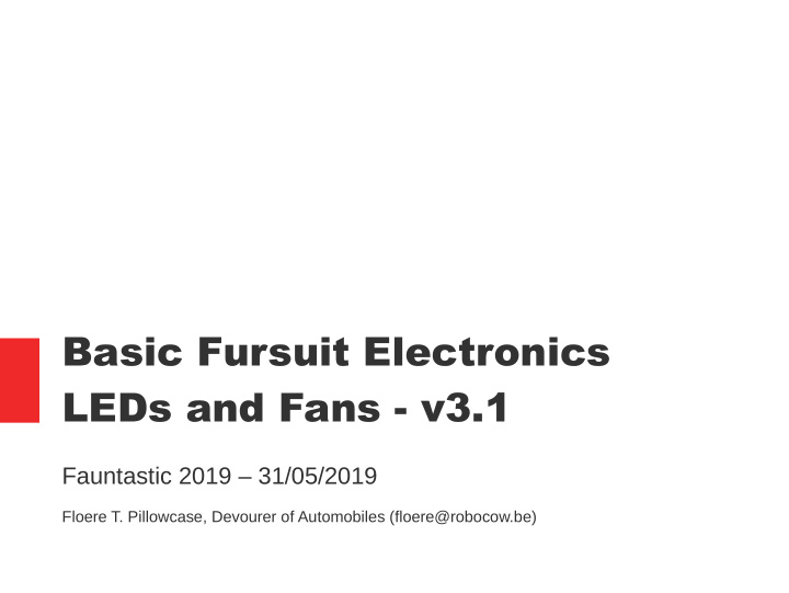 basic fursuit electronics leds and fans v3 1