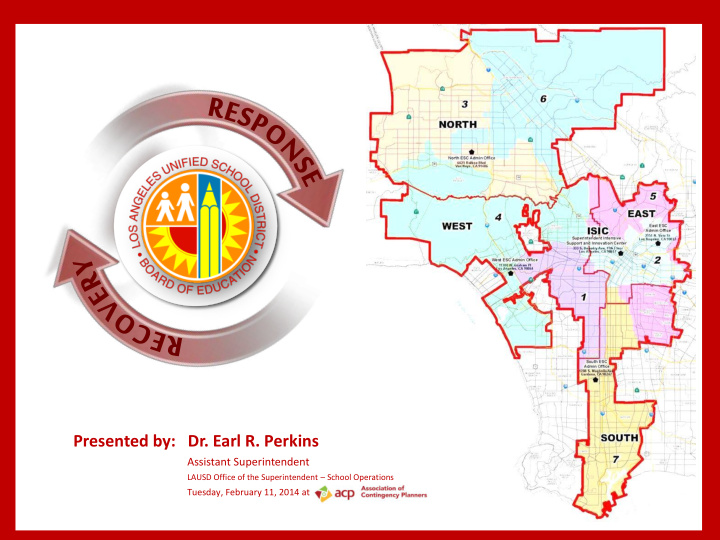 presented by dr earl r perkins