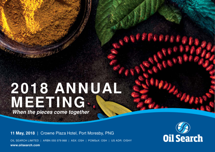 2018 annual meeting