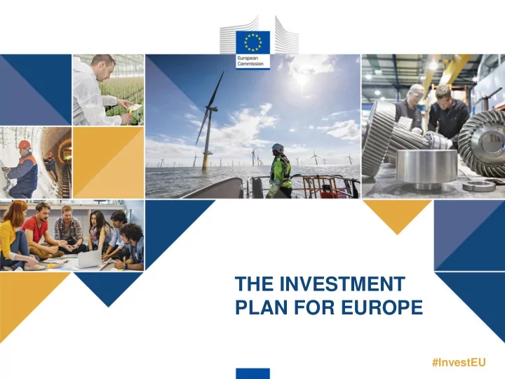 the investment plan for europe