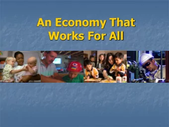 Works For All  The Global Economic Crisis  Evolution of the Crisis  A Bursting Housing Bubble.