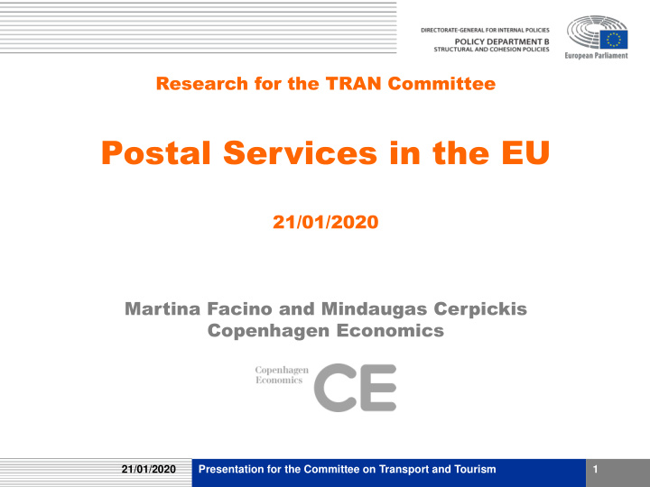 postal services in the eu