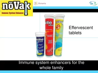 tablets  Immune system enhancers for the  whole family NVak  Balance adults NVak  Kids children