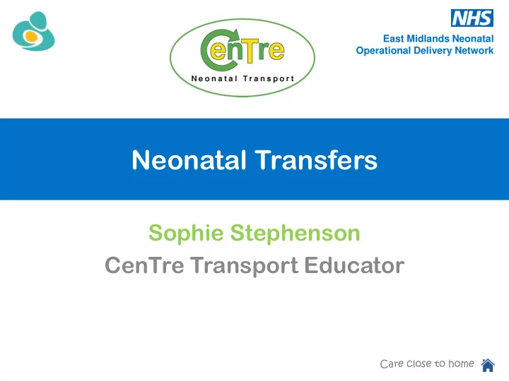 neonatal transfers
