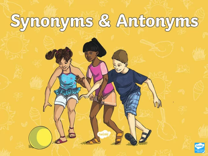 synonym