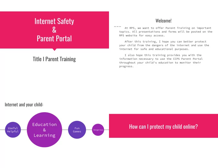 internet safety