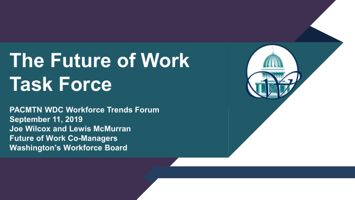 the future of work task force