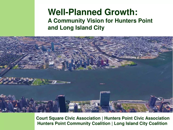 well planned growth