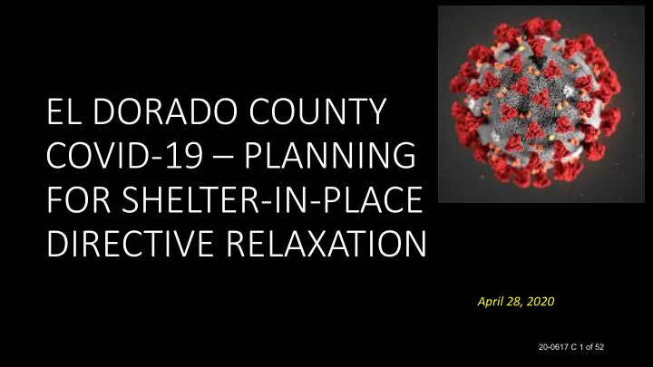 covid 19 planning