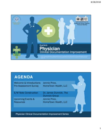 Ph  Physician  ysician  Clinical Documentation Im  Clinical Documentation Impr  provement  ement  A