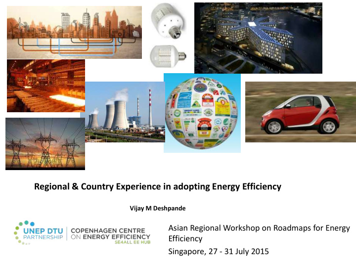 regional amp country experience in adopting energy