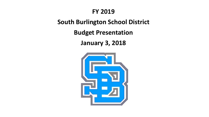 south burlington school district