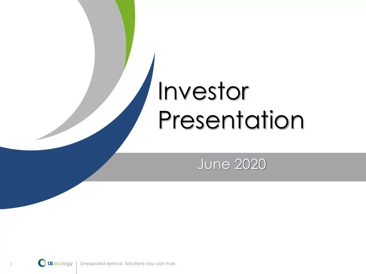investor presentation